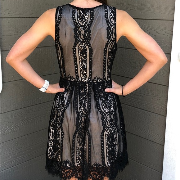 Blu Pepper Lace Dress - Picture 3 of 4